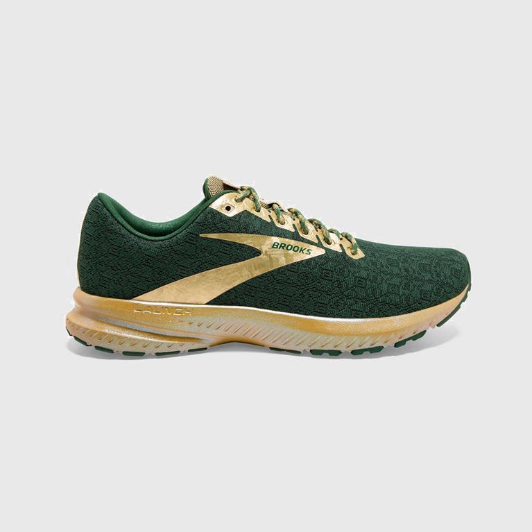 Brooks Men's Launch 7 Road Running Shoes Singapore - Green (31207-CPAG)